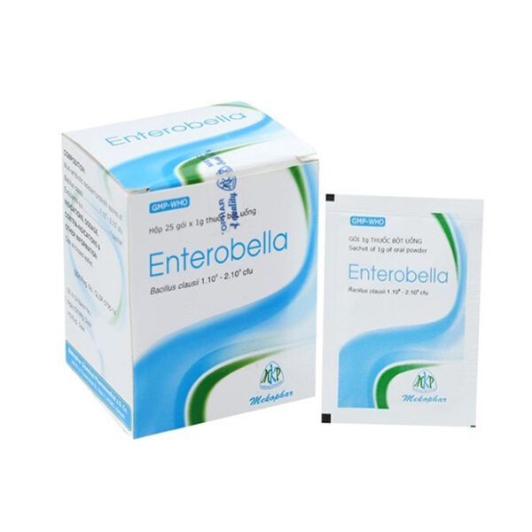 Enterobella Hộp 25 Gói - Cân Bằng Vi Sinh Đường Ruột