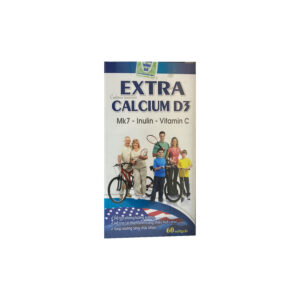 Extra Calcium D3 - Viên uống bổ sung canxi và vitamin