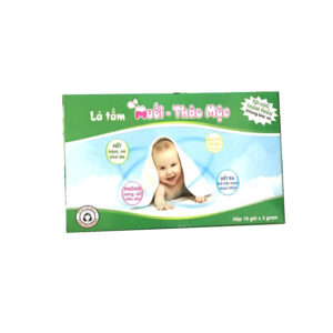 Lá tắm Muối Thảo Mộc - Trị rôm sẩy , mẩn ngứa , hăm da cho bé