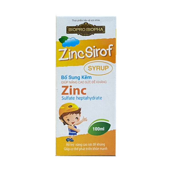 Zinc Sirof chai 100ml