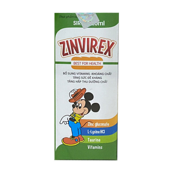 Zinvirex chai 120ml