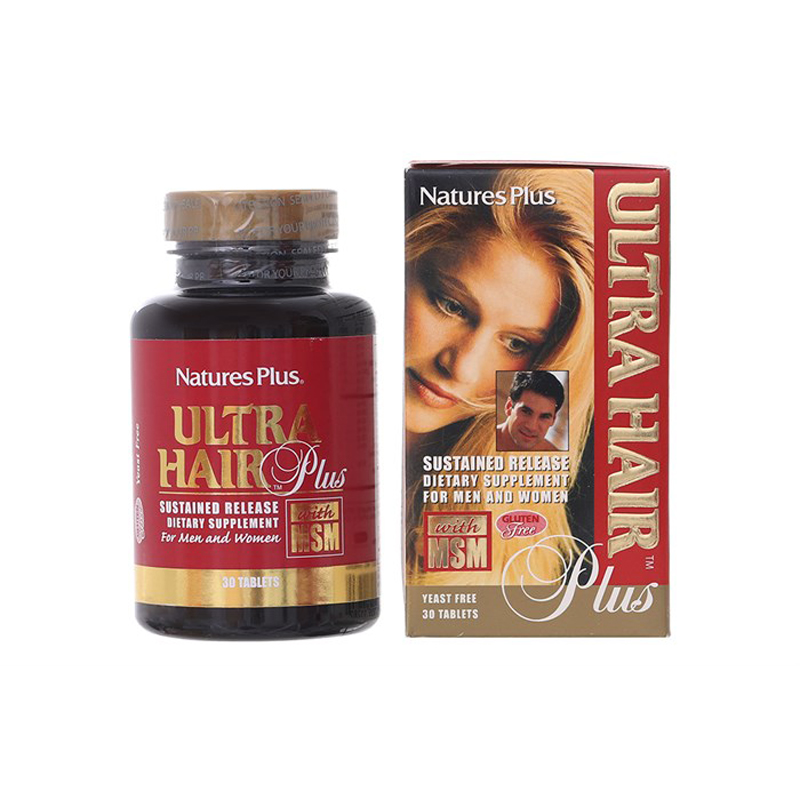 Ultra Hair Plus hộp 30 viên - Chăm sóc tóc cho nam, nữ giới