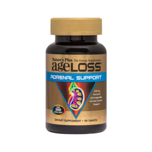 Ageloss Adrenal Support hộp 90 viên - Hỗ trợ chức năng tuyến thượng thận