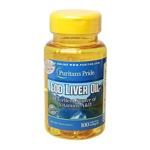 Cod Liver Oil 415mg - Chiết xuất từ gan cá Tuyết Na Uy