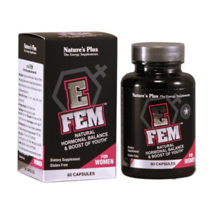 E Fem hộp 60 viên - Cân bằng nội tiết tố nữ