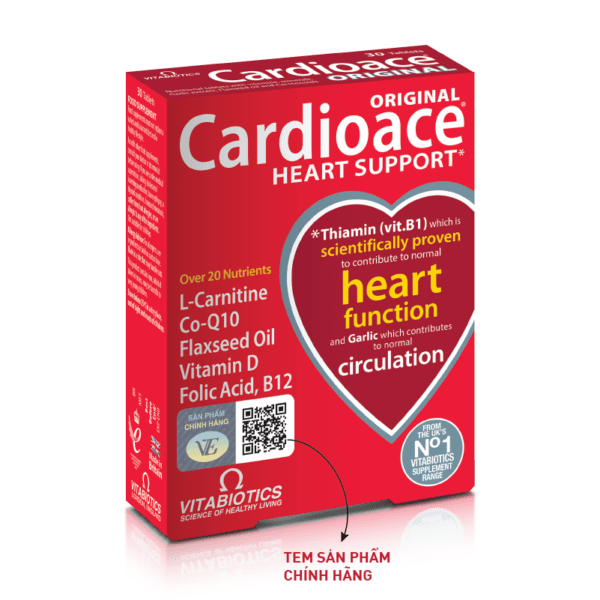 Cardioace - Công dụng chính