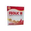 Feolic III hộp 20 ống - Bổ sung sắt và acid folic