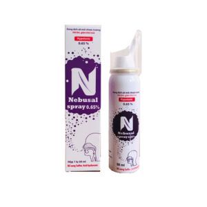 Nebusal Spay 0.65% Lọ 50ml - Dung Dịch Vệ Sinh Mũi