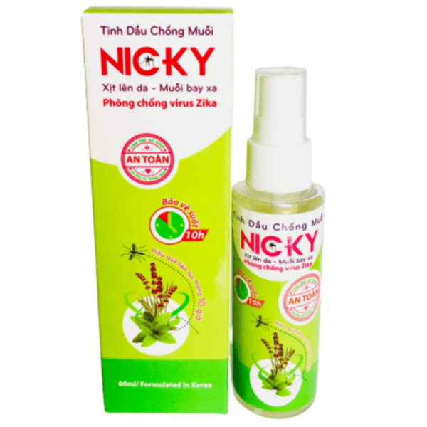 Tinh Dầu Chống Muỗi NicKy