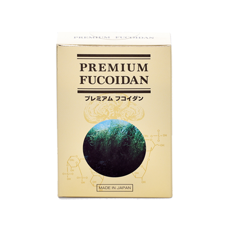 Premium Fucoidan hộp 30 viên - Hỗ trợ giảm cholesterol trong máu, giảm nguy cơ mắc bệnh tim mạch
