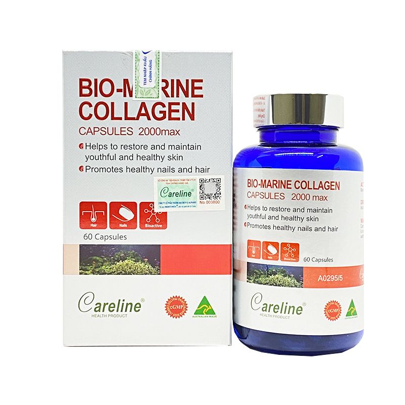 Bio Marine Collagen Hộp 60 viên - Ngăn Ngừa Lão Hóa Da