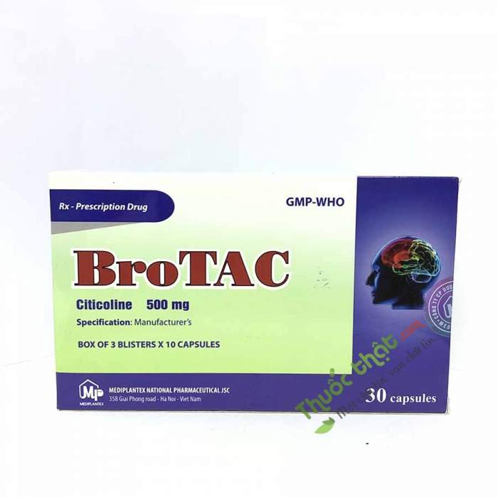 Brotac - Công dụng thần kỳ