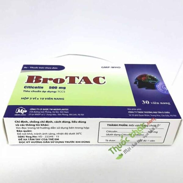 Brotac - Thuốc điều trị rối loạn ý thức hiệu quả