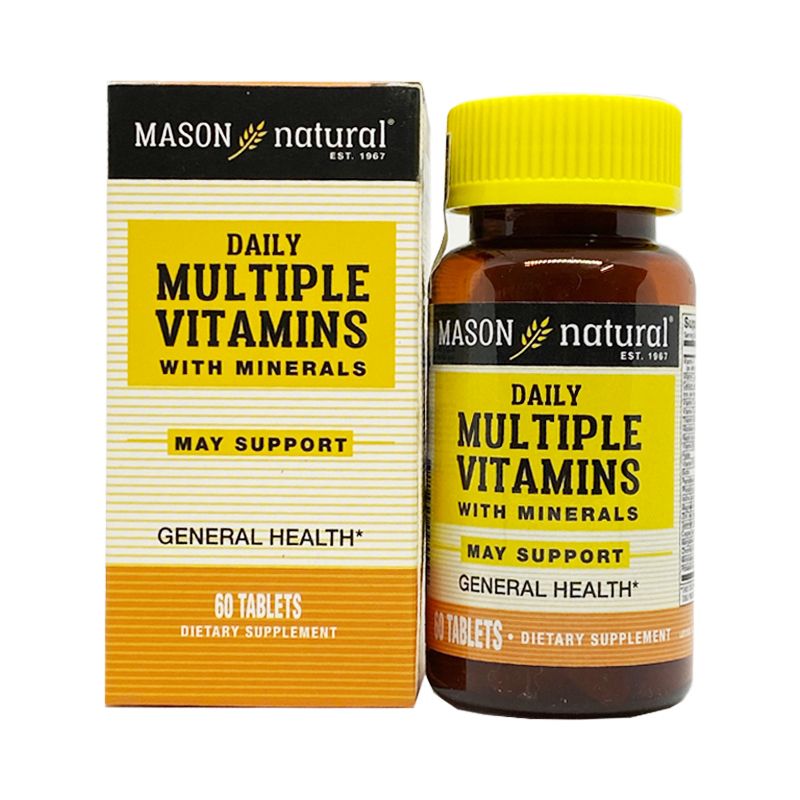 Daily Multiple Vitamins Hộp 60 Viên - Hỗ Trợ Sức Khỏe Tổng Quát