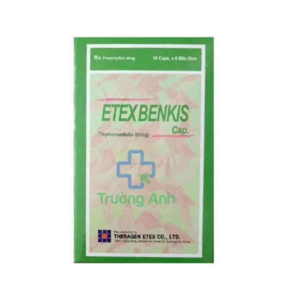 Etex Benkis Capsule Hộp 60 viên - Trị Các Bệnh Nhiễm Trùng