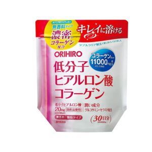 Hyaluronic Acid Orihiro - Bột collagen - Túi 180g