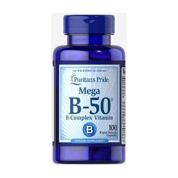 Vitamin B50 Complex Lọ 100 Viên - Bổ Sung Vitamin B Tổng Hợp