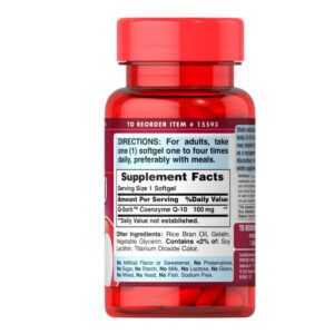 Q-SORB™ Co Q 10 100mg - Thành Phần Công Dụng