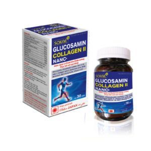 Glucosamine Collagen II Lọ 30 Viên - Tăng Cường Dịch Khớp