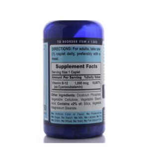 Puritan's Pride B12 1000mcg Lọ 100 Viên - Bổ Sung Vitamin B