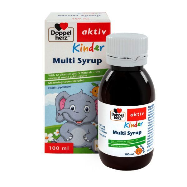 Kinder Multivitamin Syrup Chai 100ml - Siro Cho Bé Biếng Ăn