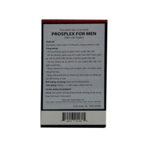 Prosplex For Men Lọ 60 Viên - Thành Phần Công Dụng