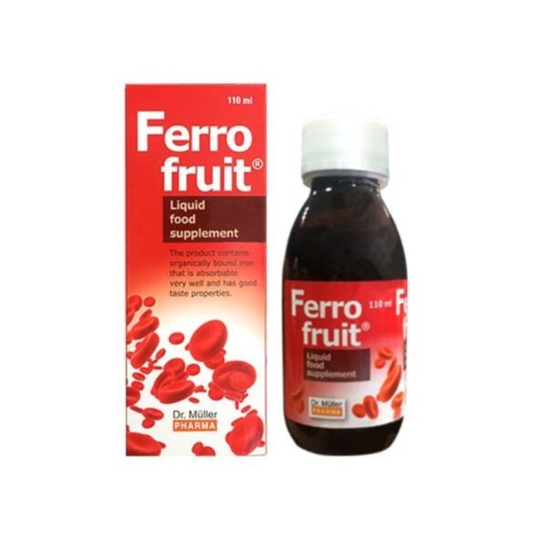 Ferro Fruit Lọ 110ml - Hỗ Trợ Nâng Cao Sức Đề Kháng