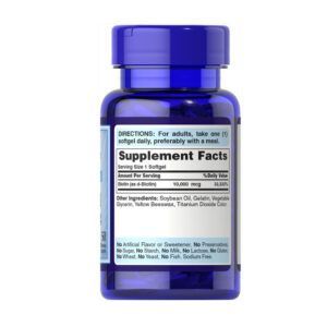 Biotin 10000mcg Lọ 100 Viên - Hỗ Trợ Kích Thích Mọc Tóc