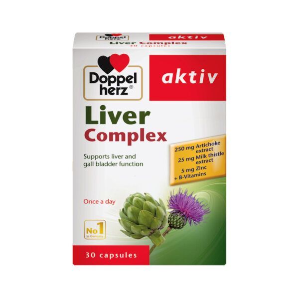 Doppelherz Liver Complex Hộp 30 viên - Giải Độc Gan