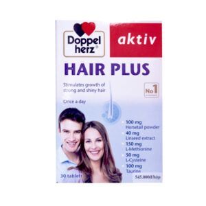 Hair Plus Hộp 30 Viên - Viên Uống Mọc Tóc Cho Mái Tóc Khỏe