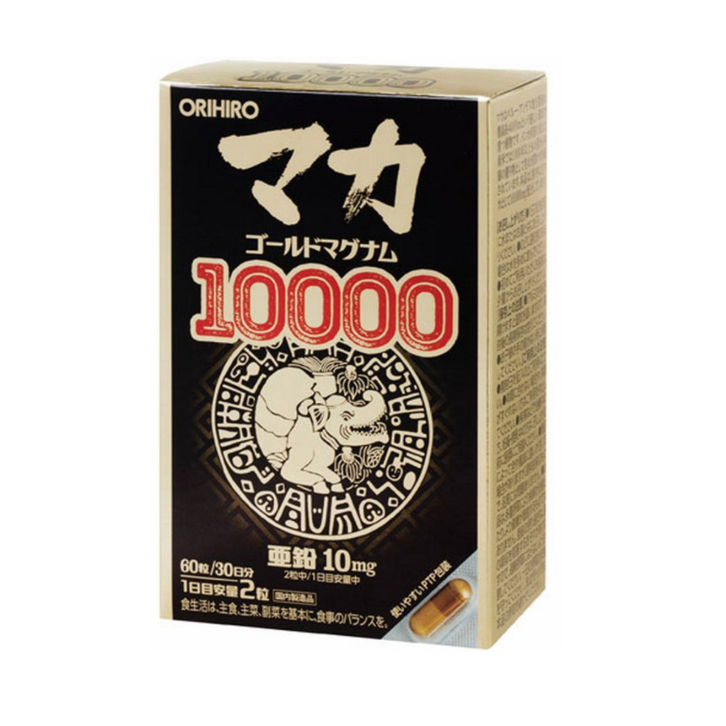 Orihiro maca gold magnum 10000 lọ 60 viên