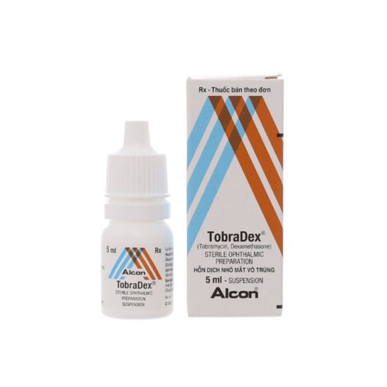 Thuốc Nhỏ Mắt TobraDex Drop Lọ 5ml Bảo Vệ đôi Mắt Của Bạn