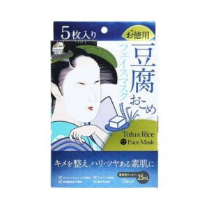 Tofu&Rice Face Mask - Mặt Nạ Đậu Phụ Và Cám Gạo  - Hộp 5 miếng