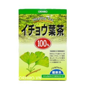 Trà Lá Bạch Quả Orihiro - Tăng tuần hoàn não, trí nhớ - Hộp 60 Gói