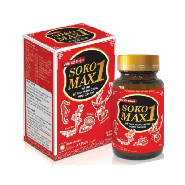 Soko Max 1 Lọ 30 Viên - Tăng Cường Sinh Lý Nam Giới