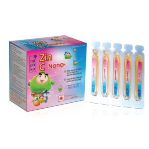 Zin C Nanc Hộp 20 Ống - Nâng Cao Sức Đề Kháng Cho Cơ Thể