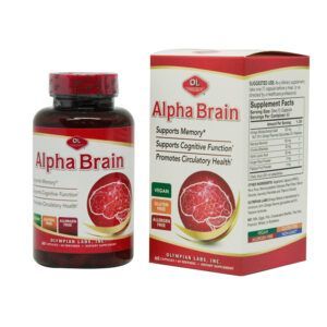 Alpha Brain Lọ 60 Viên - Bổ Não, Hỗ Trợ Tuần Hoàn Não