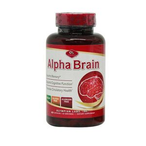 Alpha Brain Lọ 60 Viên - Bổ Não, Hỗ Trợ Tuần Hoàn Não