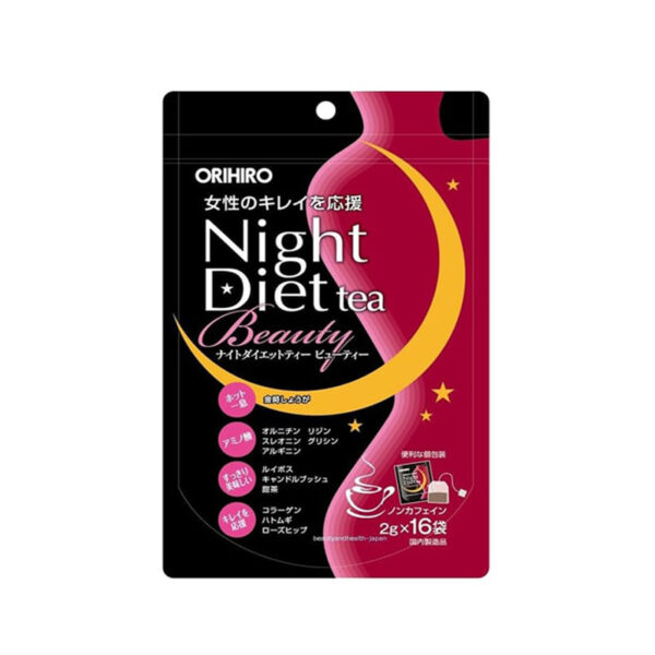 Orihiro Night Diet Tea Beauty 16 gói x 2g