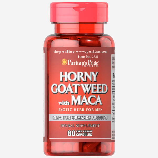 Horny Goat Weed with Maca 500mg/75mg lọ 60 viên