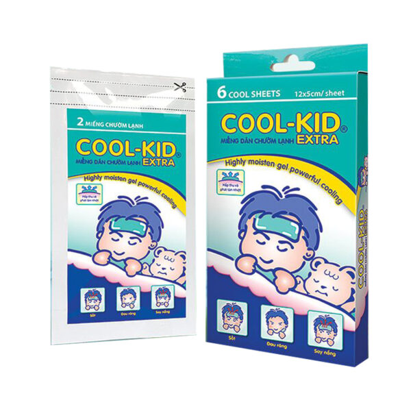 Coolkid hộp 6 miếng dán