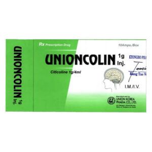 Unioncolin hộp 10 ống - Hỗ trợ cải thiện chức năng não sau tai biến
