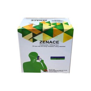 Zenace hộp 10 ống - Điều trị hỗ trợ cho các bệnh nhân bài tiết chất nhầy đặc, dẻo hoặc bất thường