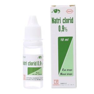 Thuốc nhỏ mắt NATRI CLORID 0,9%