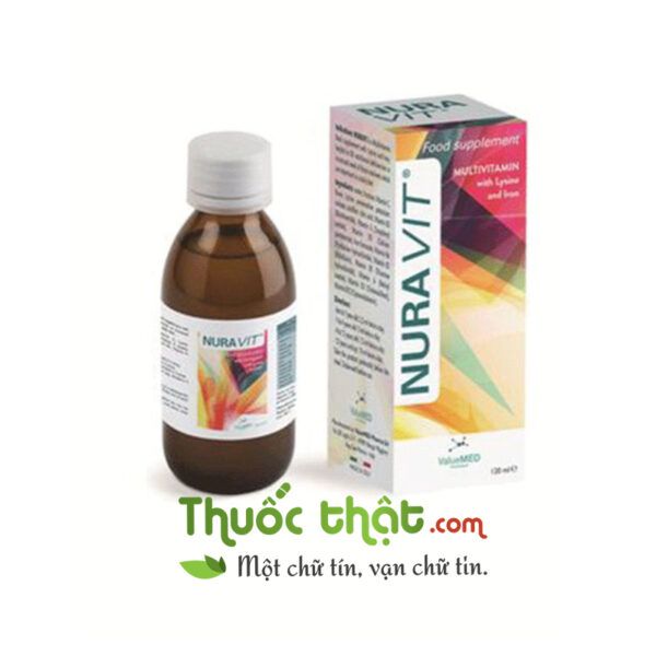 Nuravit Lọ 150ml - Bổ Sung Vitamin Và Khoáng Chất