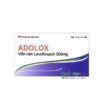 Adolox - Điều trị nhiễm khuẩn do các vi khuẩn nhạy cảm với Levofloxacin - Hộp 100 viên