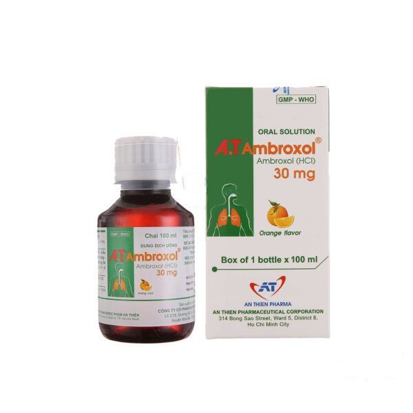 A.T Ambroxol chai 100ml