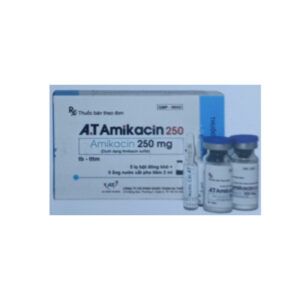 A.T Amikacin hộp 5 lọ + 5 ống