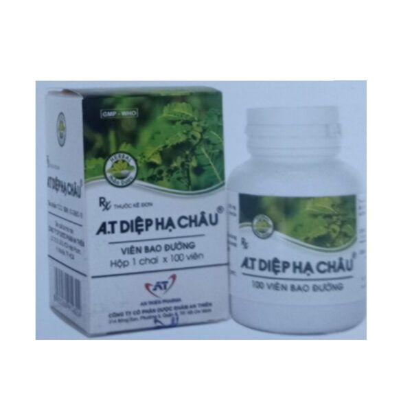 A.T Diệp Hạ Châu chai 100 viên