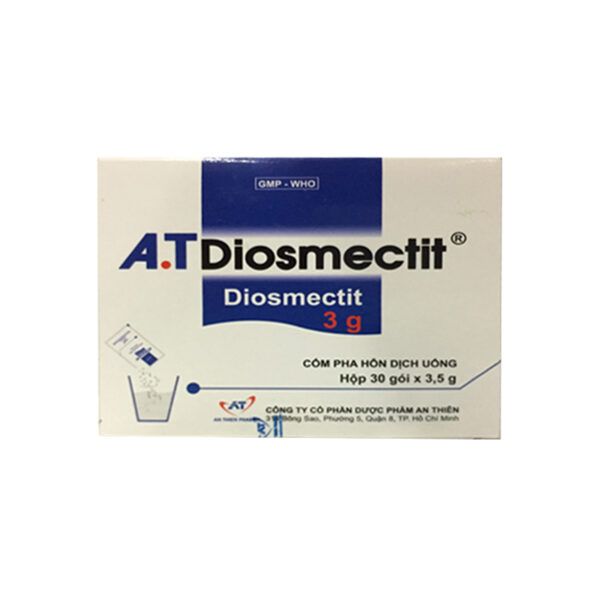 A.T Diosmectit hộp 30 gói